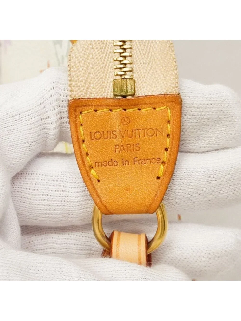 Louis Vuitton Pouch Monogram Multicolor Pochette Blanc